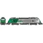 REE Modeles NW302 Locomotive électrique BB 37044, CAPTRAIN, FRET, N - 1/160 Ree Modeles NW-302 - 4 NW-302-REE Modeles NW302 Locomotive électrique BB 37044, CAPTRAIN, FRET, N - 1/160