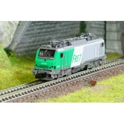 REE Modeles NW302 Locomotive électrique BB 37044, CAPTRAIN, FRET, N - 1/160 Ree Modeles NW-302 - 1