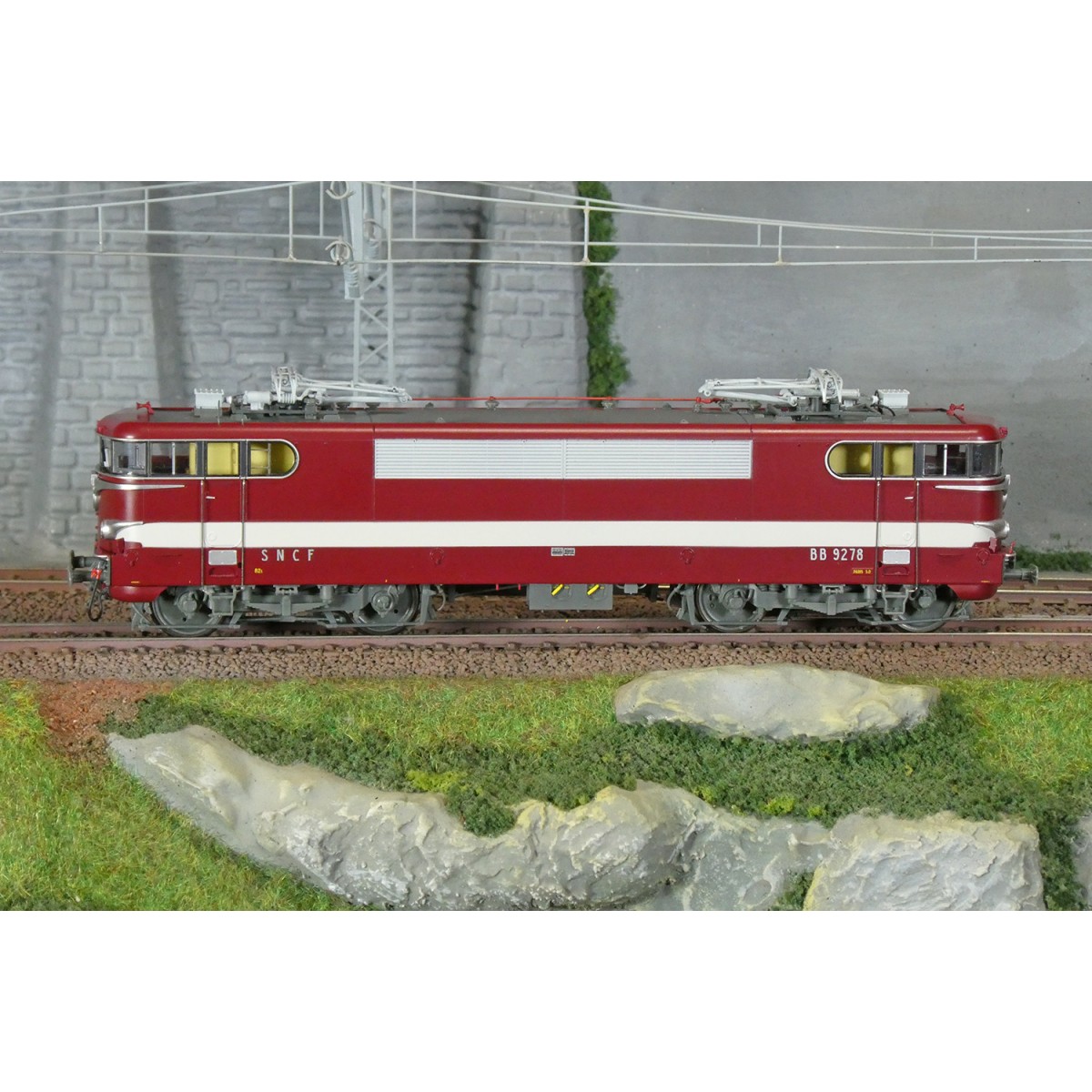 Ree Modeles MB176.S BB 9278 electric locomotive, Capitole, PARIS SO...