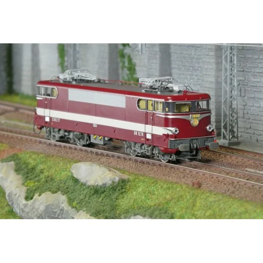 MB-176.S-Ree Modeles MB176.S BB 9278 electric locomotive, Capitole, PARIS SO, sound, motorized pantographs
