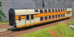 ViTrains 3159L Voiture voyageur VB2N SNCF, 1ere / 2eme classe, Logo encadré jaune, avec éclairage ViTrains ViTrains_3159L - 1