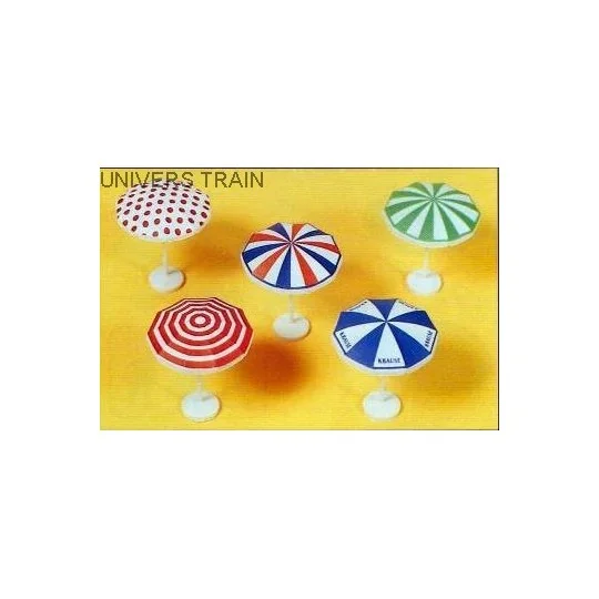 Preiser 17209 Painted Parasols - Preiser - Preiser_17209 Preiser_17209-Preiser 17209 Painted Parasols - Preiser_17209