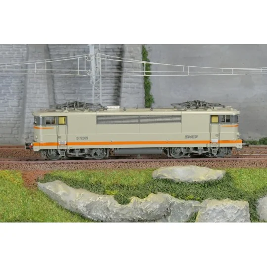 MB-179.S-Ree Modeles MB179.S BB 9269 electric locomotive, SNCF, concrete, Dijon-Perrigny line, sound, motorized pantographs