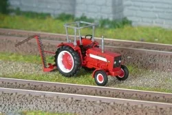 REE Modeles CB182 INTERNATIONAL HI 624 Tractor with roll bar + Cutt...