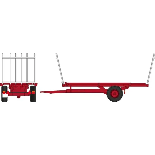 CB-187-REE Modeles CB187 HI 355T (5.5 t) Trailer – Flatbed for Forage