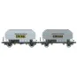 Ree Modeles WB893 Set of 2 grain wagons FRANGECO, SNCF, Algeco, ep.... WB-893-Ree Modeles WB893 Set of 2 grain wagons FRANGECO, SNCF, Algeco, ep. III