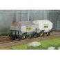 Ree Modeles WB893 Set of 2 grain wagons FRANGECO, SNCF, Algeco, ep.... WB-893-Ree Modeles WB893 Set of 2 grain wagons FRANGECO, SNCF, Algeco, ep. III