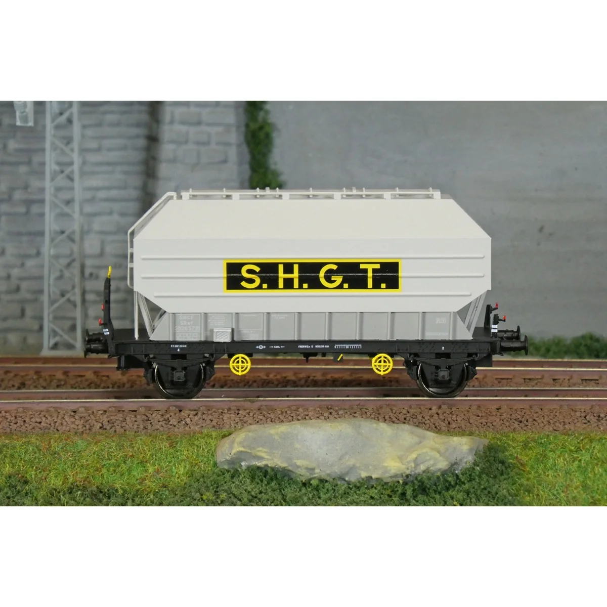 Ree Modeles WB895 Wagon céréalier FRANGECO, SNCF, S.H.G.T, ep. III Ree Modeles WB-895 - 2