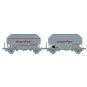 Ree Modeles WB896 Set of 2 grain wagons FRANGECO, SNCF, Monfer, ep. IV WB-896-Ree Modeles WB896 Set of 2 grain wagons FRANGECO, SNCF, Monfer, ep. IV