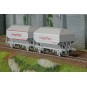 WB-896-Ree Modeles WB896 Set of 2 grain wagons FRANGECO, SNCF, Monfer, ep. IV
