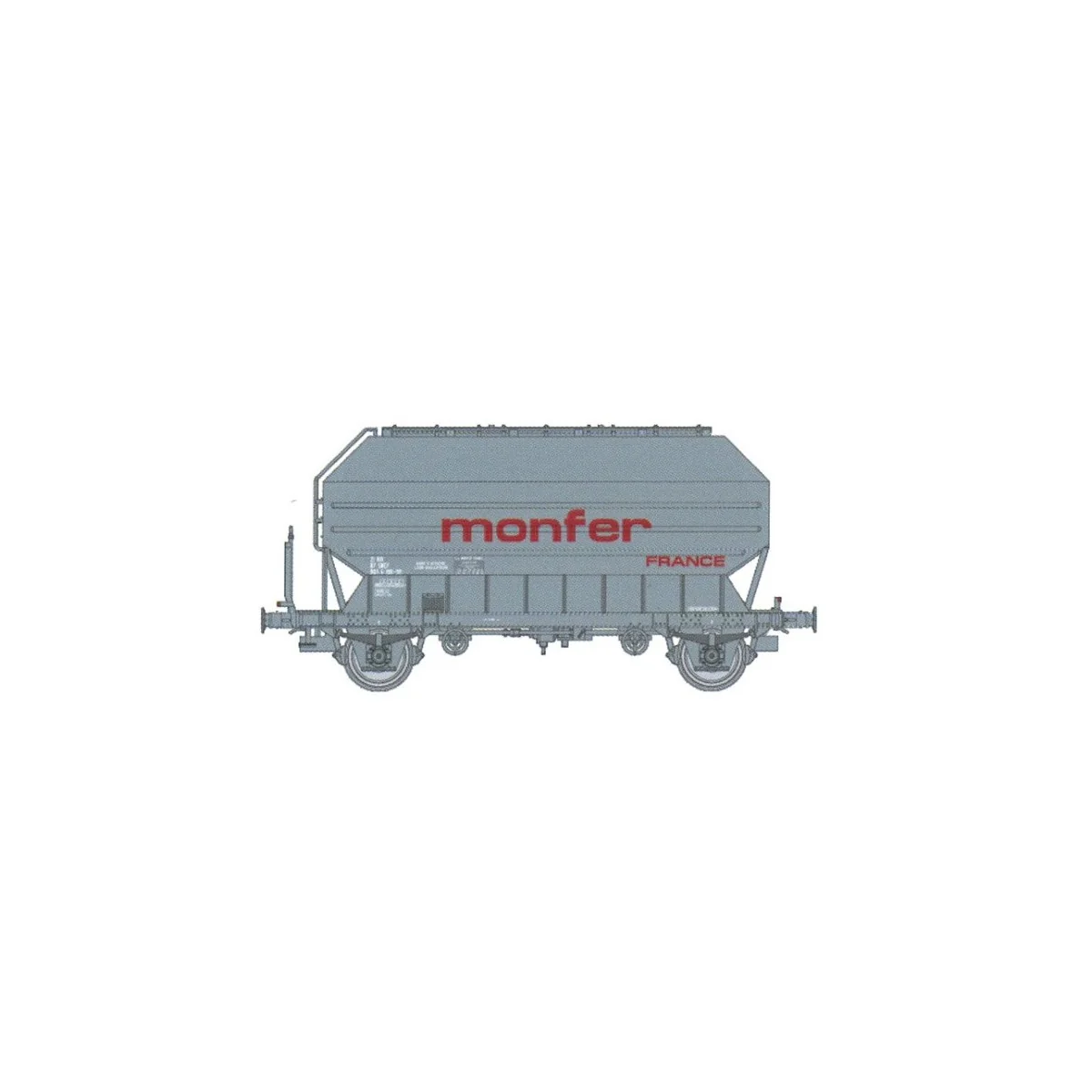 Ree Modeles WB897 Grain Wagon FRANGECO, SNCF, Monfer, ep. IV - WB-897