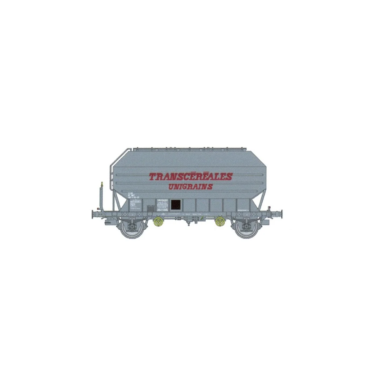 Ree Modeles WB898 Wagon céréalier FRANGECO, SNCF, Transcereales Unigrains, ep. IV Ree Modeles WB-898 - 3