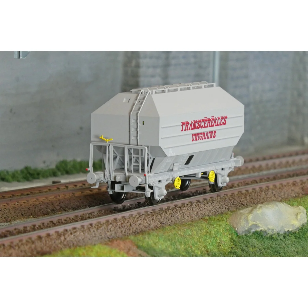 Ree Modeles WB898 Wagon céréalier FRANGECO, SNCF, Transcereales Unigrains, ep. IV Ree Modeles WB-898 - 1