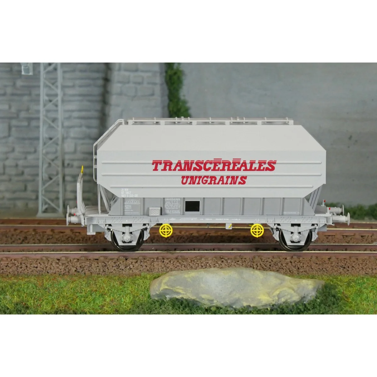 Ree Modeles WB898 Wagon céréalier FRANGECO, SNCF, Transcereales Unigrains, ep. IV Ree Modeles WB-898 - 2