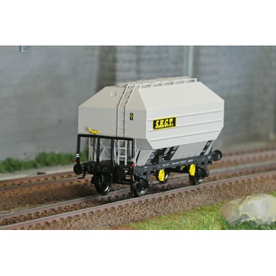 WB-901-Ree Modeles WB901 Wagon céréalier FRANGECO, SNCF, S.H.G.T, ep. III