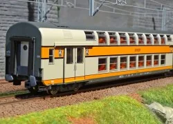 ViTrains 3162L SNCF VB2N passenger car, second class, framed logo.Note: "Logo encadr..." seems truncated; likely "logo encadré