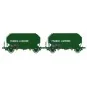 Ree Modeles WB902 Set of 2 FRANGECO grain wagons, SNCF, France Luze... WB-902-Ree Modeles WB902 Set of 2 FRANGECO grain wagons, SNCF, France Luzerne, ep. IV