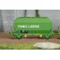 Ree Modeles WB902 Set of 2 FRANGECO grain wagons, SNCF, France Luze... WB-902-Ree Modeles WB902 Set of 2 FRANGECO grain wagons, SNCF, France Luzerne, ep. IV