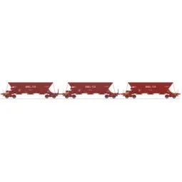 Ree Models WB859 Set of 3 EX Type 1 and 2 Hopper Wagons, SNCF, ARBE...