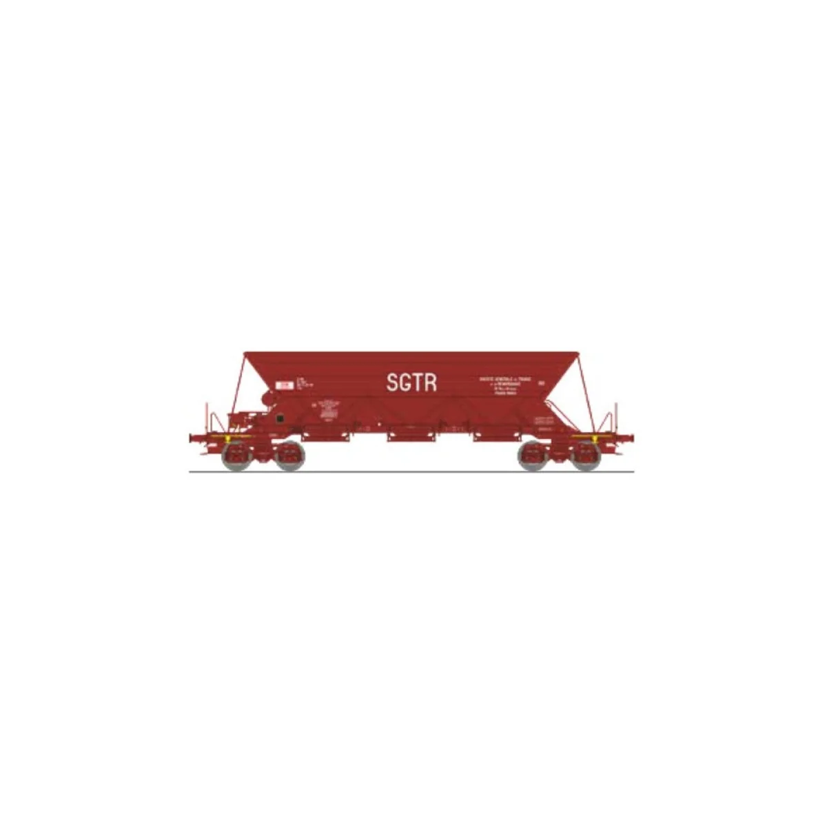 Ree models WB862 Hopper wagon EX Type 1, SNCF, SGTR