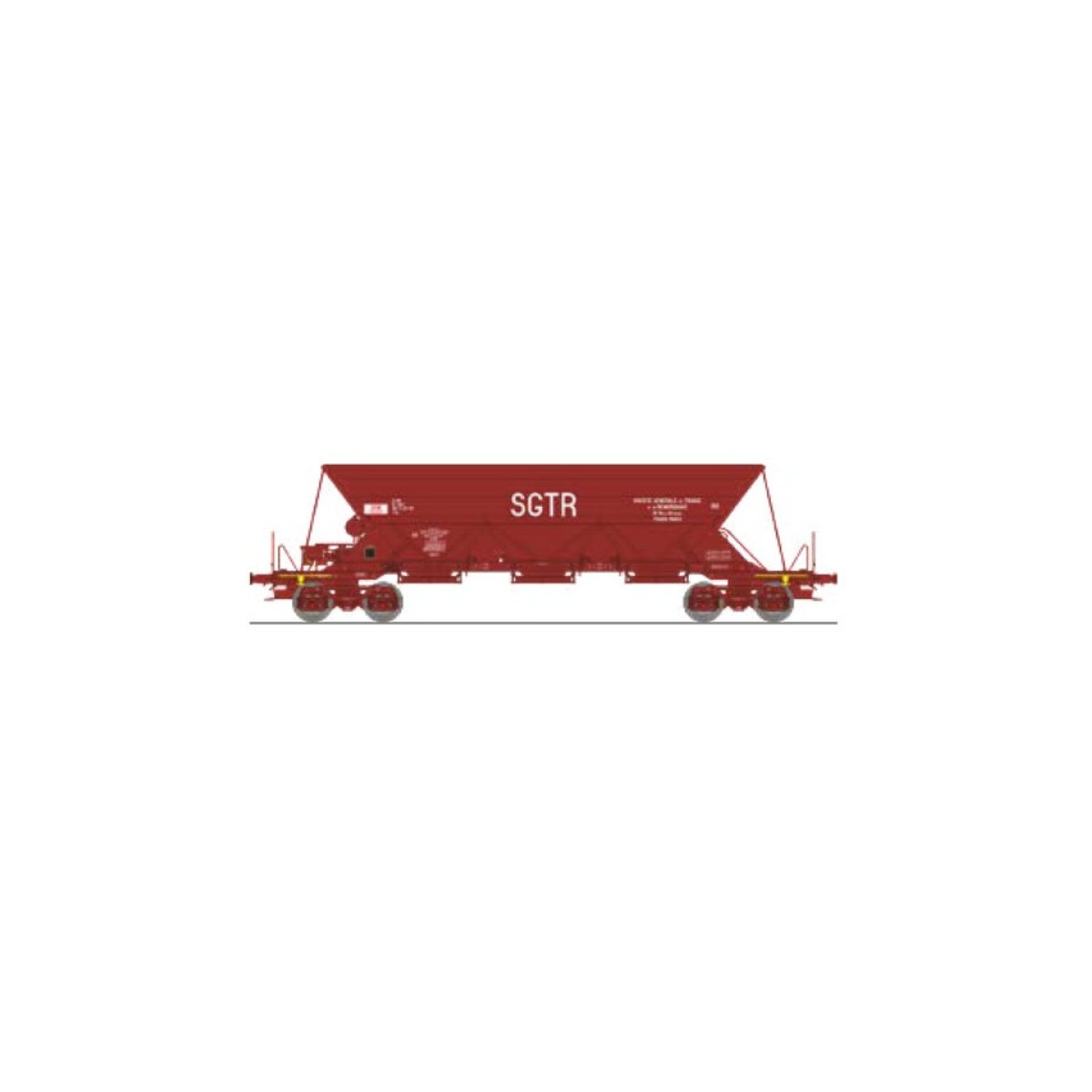 Ree models WB862 Hopper wagon EX Type 1, SNCF, SGTR - WB-862