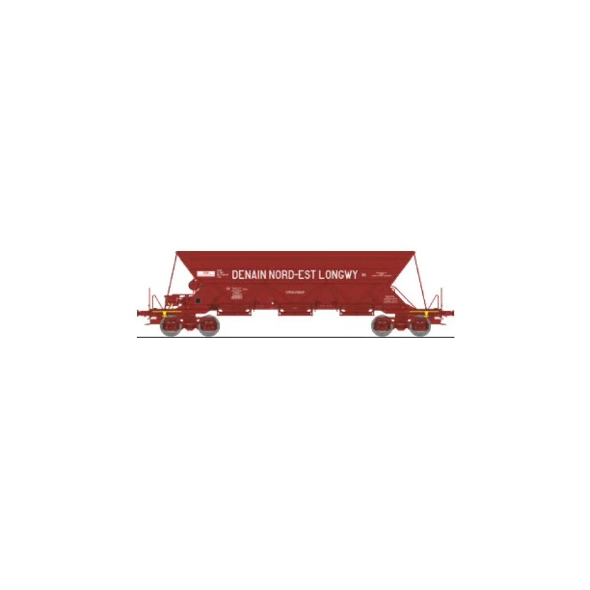 Ree models WB864 Hopper wagon EX Type 1, SNCF, DENAIN NORTH-EAST LO... Ree models WB864 Hopper wagon EX Type 1, SNCF, DENAIN NORTH-EAST LO...
