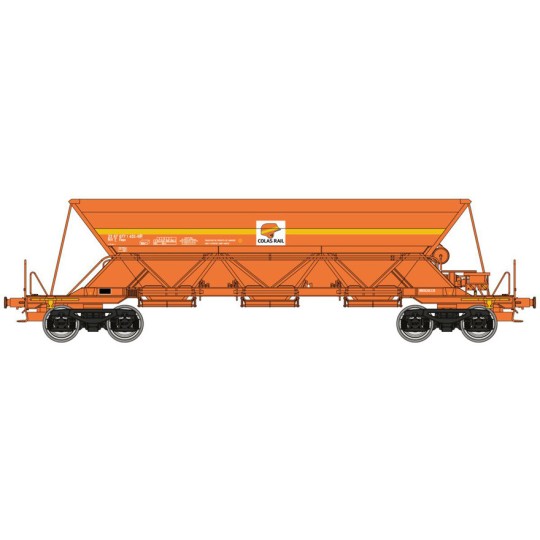 WB-COLAS-2-Ree Modeles WBCOLAS-2 Wagons trémie EX Type 1, SNCF, COLAS RAIL