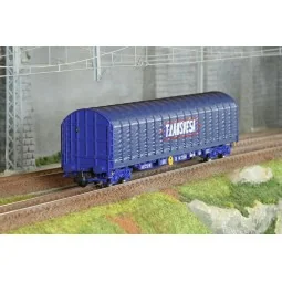 Electrotren HE6086 Covered bogie wagon, blue livery, SNCF / RENFE, ...