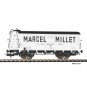 Piko_24546-Piko 24546 Wagon frigorifique a essieux, SNCF, MARCEL MILLET