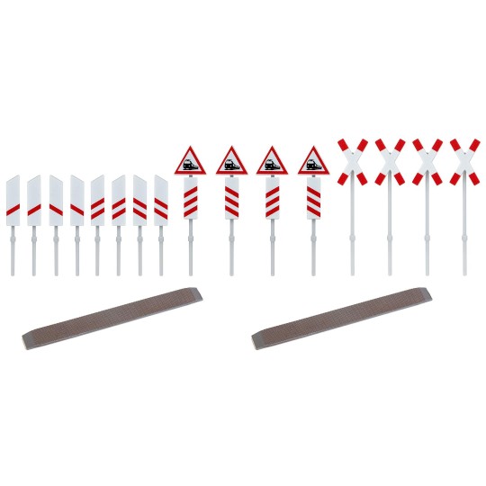 Faller_191831-Faller 191831 Model kit, level crossing without barrier