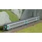 Piko_94508-Piko 94508 Set de 2 voitures Corail, 2ème classe et fourgon B11u/B6Du, logo carmillon, SNCF, N - 1/160