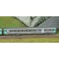 Piko_94508-Piko 94508 Set de 2 voitures Corail, 2ème classe et fourgon B11u/B6Du, logo carmillon, SNCF, N - 1/160
