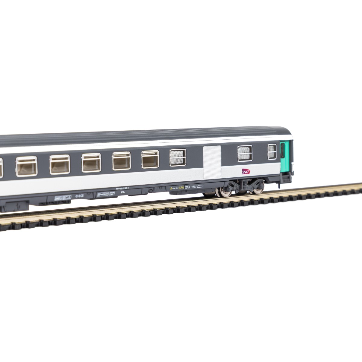 Piko 94508 Set of 2 Corail coaches, 2nd class and baggage car B11u/...