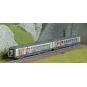 Piko_94509-Piko 94509 Set de 2 voitures Corail Alsace, 1ère et 2ème classe A10tu/B11tu, logo carmillon, SNCF, N - 1/160