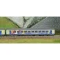 Piko_94509-Piko 94509 Set de 2 voitures Corail Alsace, 1ère et 2ème classe A10tu/B11tu, logo carmillon, SNCF, N - 1/160