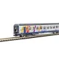 Piko_94509-Piko 94509 Set de 2 voitures Corail Alsace, 1ère et 2ème classe A10tu/B11tu, logo carmillon, SNCF, N - 1/160