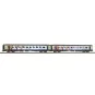 Piko_94510-Piko 94510 Set de 2 voitures Corail Alsace, 2ème classe B11tu/B11tu, logo carmillon, SNCF, N - 1/160