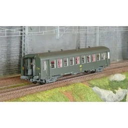 Models Word 40016 Short USI coach, SNCF, B10t U60, green, UIC marki...