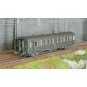 MW_40016-Models Word 40016 Voiture USI courte, SNCF, B10t U60, vert, marquage UIC, logo encadré jaune