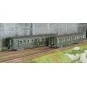 MW_40022-Models Word 40022 Set of 2 short USI coaches, SNCF, B10t U60, green, UIC markings, yellow framed logo