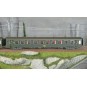MW_40022-Models Word 40022 Set of 2 short USI coaches, SNCF, B10t U60, green, UIC markings, yellow framed logo