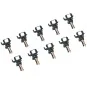 Marklin_72025-Marklin 72025 Têtes d'attelages court conductrices de courant pour boîtier d'attelage NEM (x10)