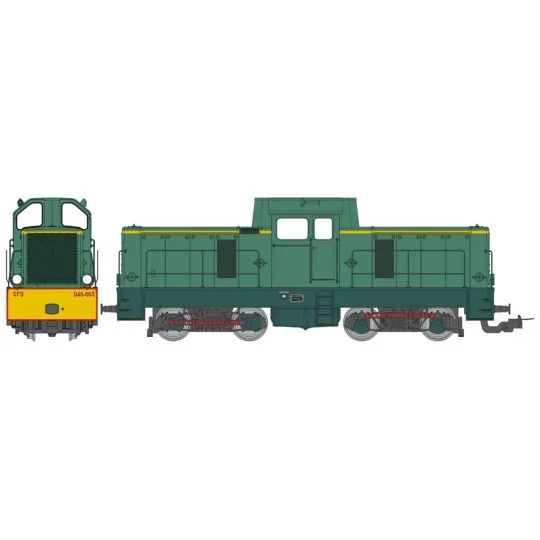 VM-022.S-Ree Modeles VM022.S Locomotive BB 400, CFD Vivarais, N°040-003, HOm, digital sonore
