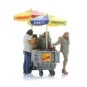 Arti_387.625-Artitec 387.625 Vendeur de hot dog New York avec 2 figurines
