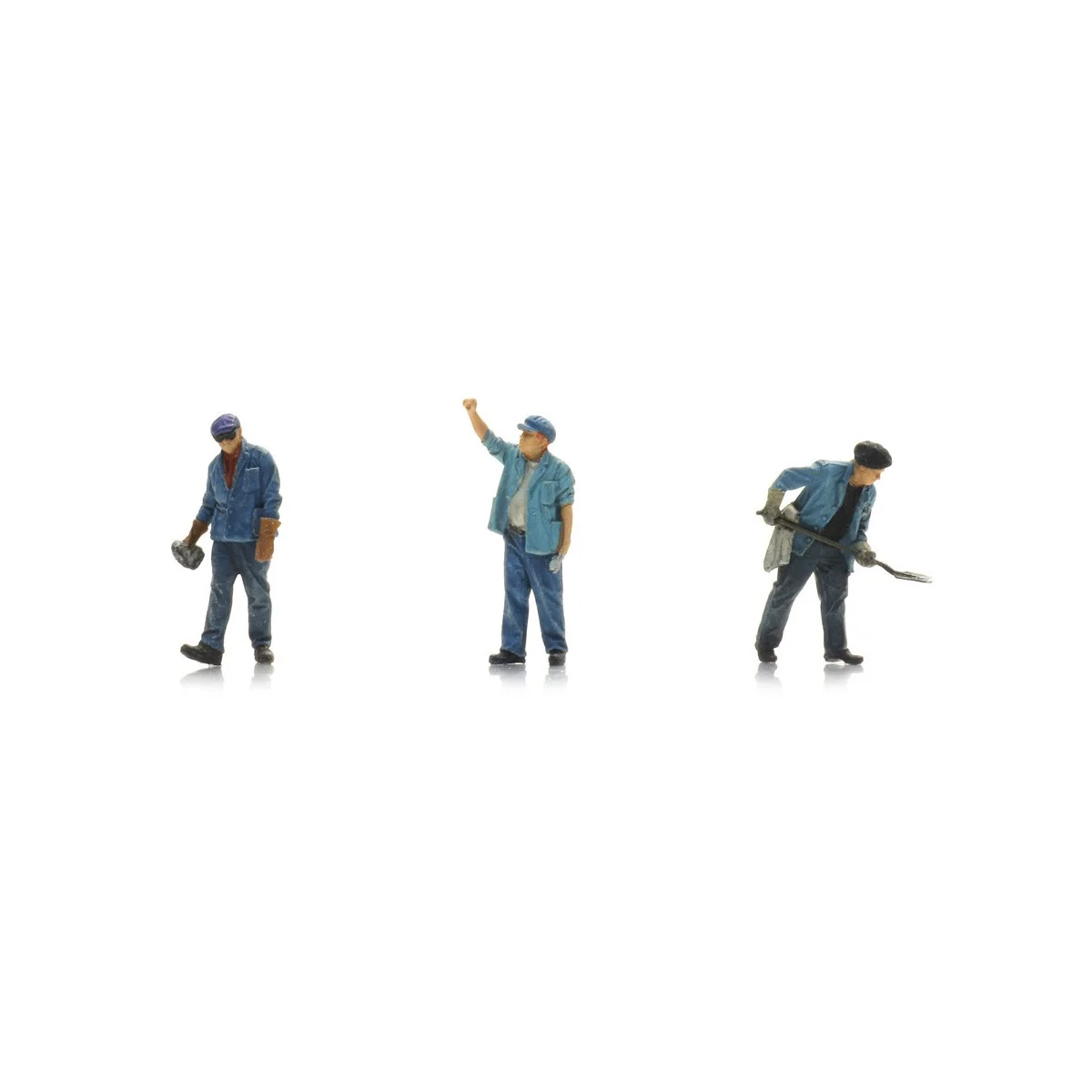 Artitec 5870087 Personnages SNCF, Personnel de dépot (x3) Artitec Arti_5870087 - 1