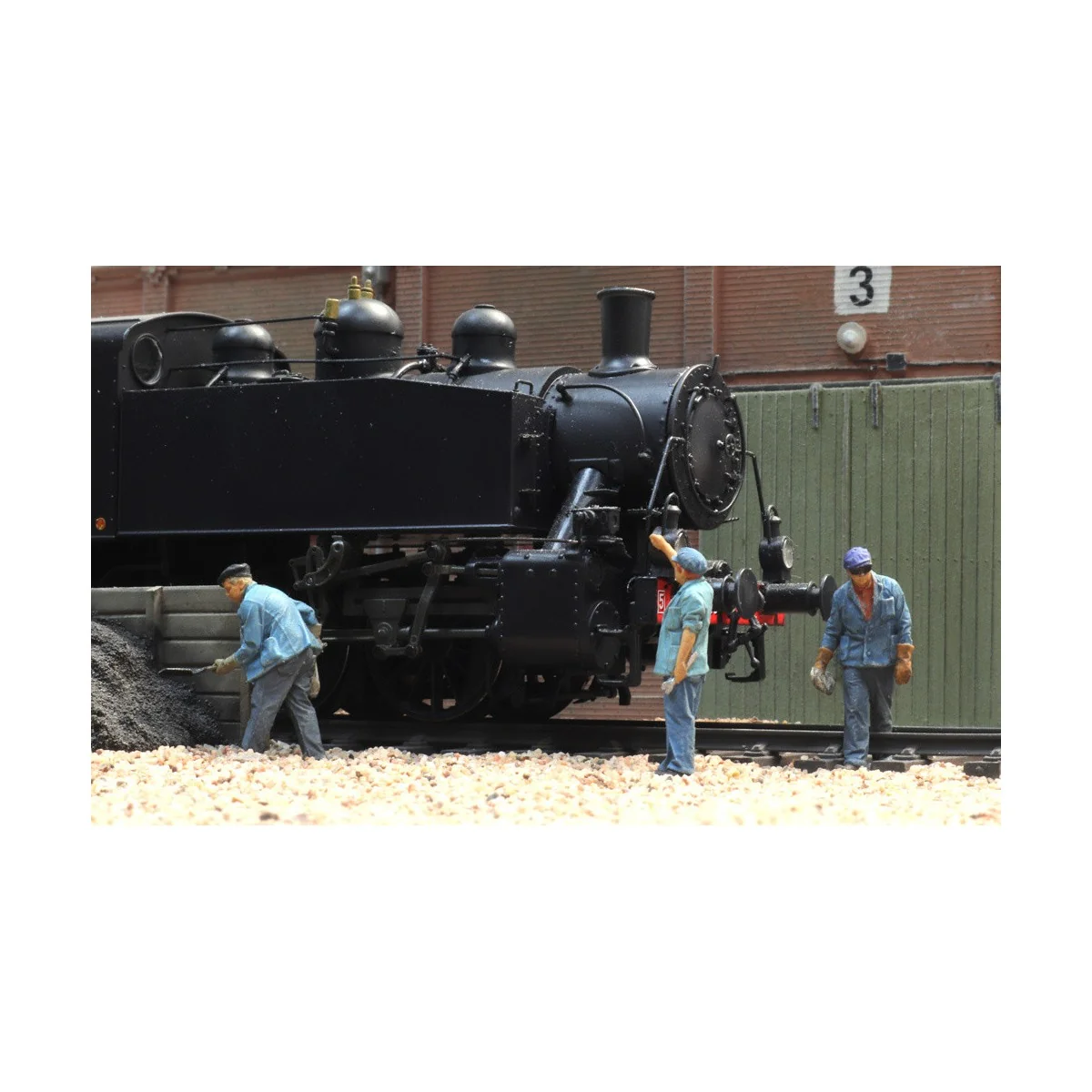 Artitec 5870087 SNCF Characters, Depot Staff (x3) - Arti_5870087