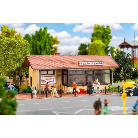 Faller_191833-Faller 191833 Model Kit, Small Bakery