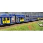 ViTrains 1105L Set of 3 SNCF VO2N passenger cars, Nord Pa... ViTrains_1105L-ViTrains 1105L Set of 3 SNCF VO2N passenger cars, Nord-Pas-de-Calais livery, Carmillon logo, with lighting