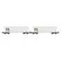 Rivarossi HR6675 Set of 2 bogie hopper wagons, grey, ATIR-RAIL HR6675-Rivarossi HR6675 Set of 2 bogie hopper wagons, grey, ATIR-RAIL