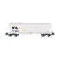HR6675-Rivarossi HR6675 Set of 2 bogie hopper wagons, grey, ATIR-RAIL